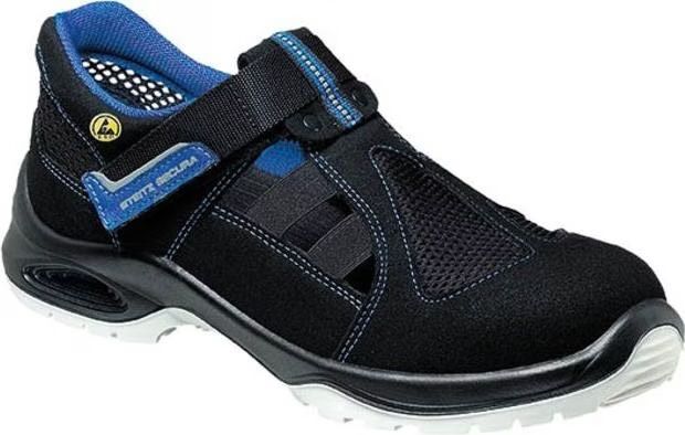 Herrenschuhe: Steitz Sicherheits-Sandale schwarz, Grösse 45 – Neu und originalverpackt aus Fehraltorf von amafe