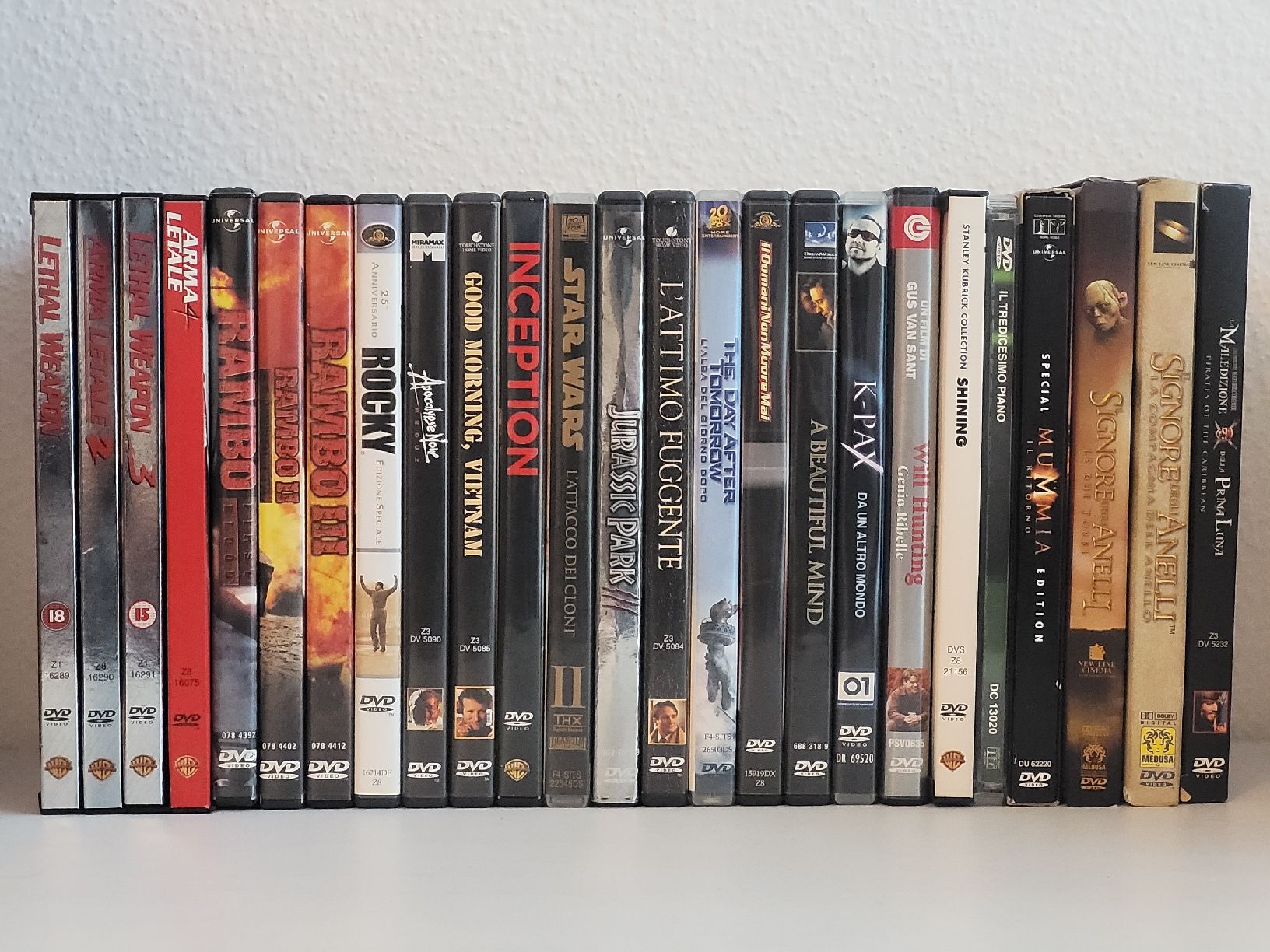 Tutti i DVDs: 25 DVD, used, italian – Usato da Dättwil AG venduto da luc_z966
