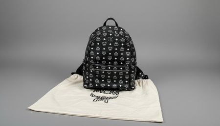 MCM Rucksack in Schwarz/Weiss - Top Zustand - Herbst 🍂