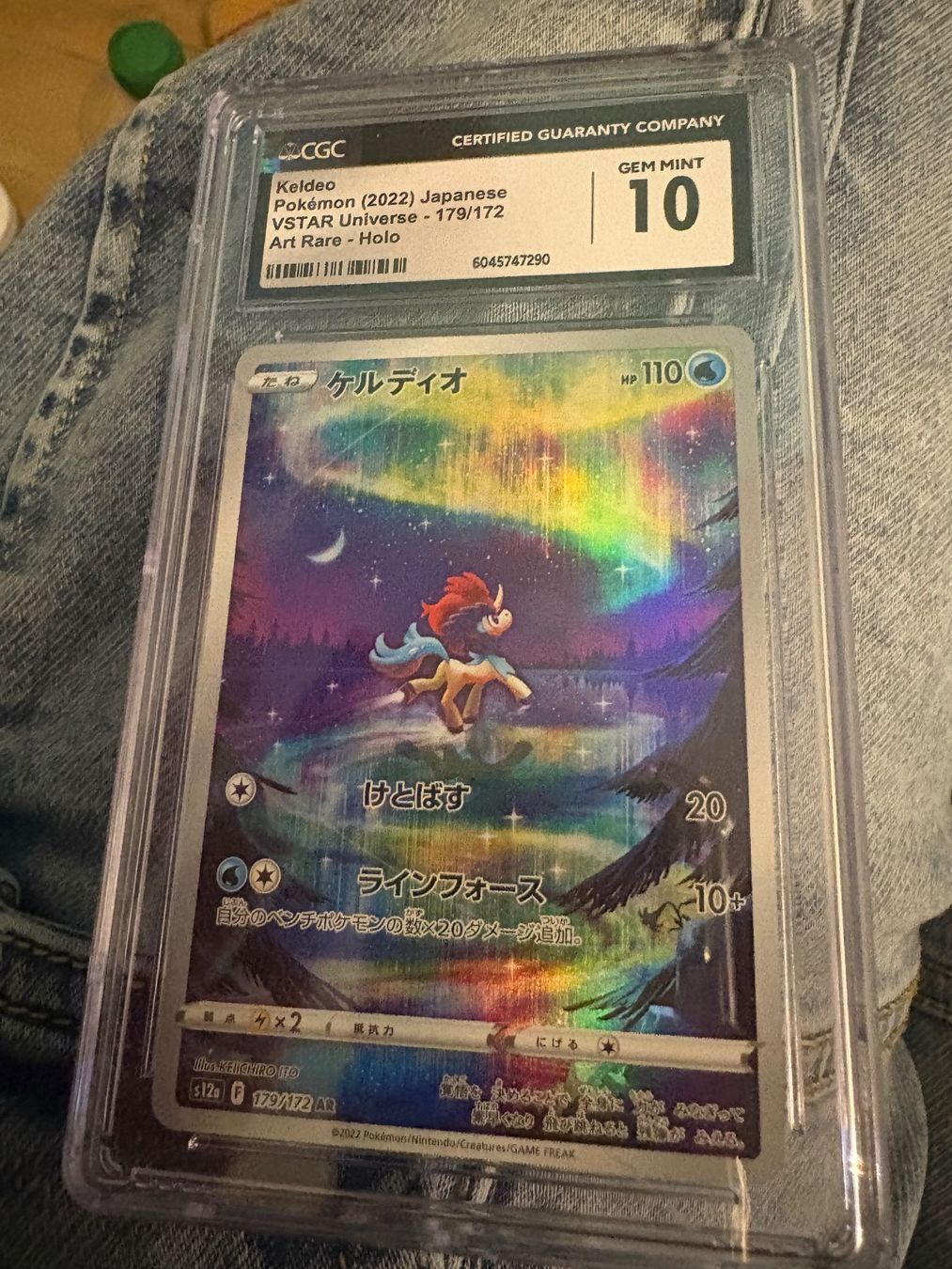 Pokémon Carte collezionabili: CGC 10 Keldeo VSTAR AR - Holo – Usato da Belp venduto da kis_86t6 1