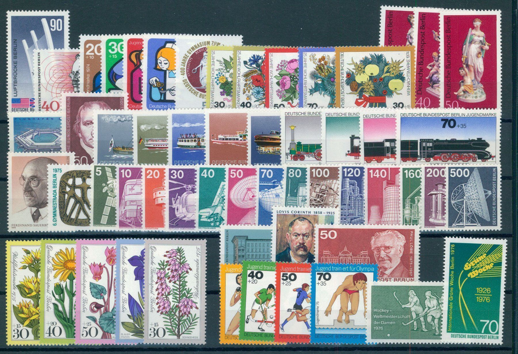Alle Briefmarken: BERLIN, SUPERSAMMLUNG, 600 VERSCHIEDENE MARKEN POSTFRISCH ** – Neu (gemäss Beschreibung) aus Wetzikon ZH von Philimpex 4