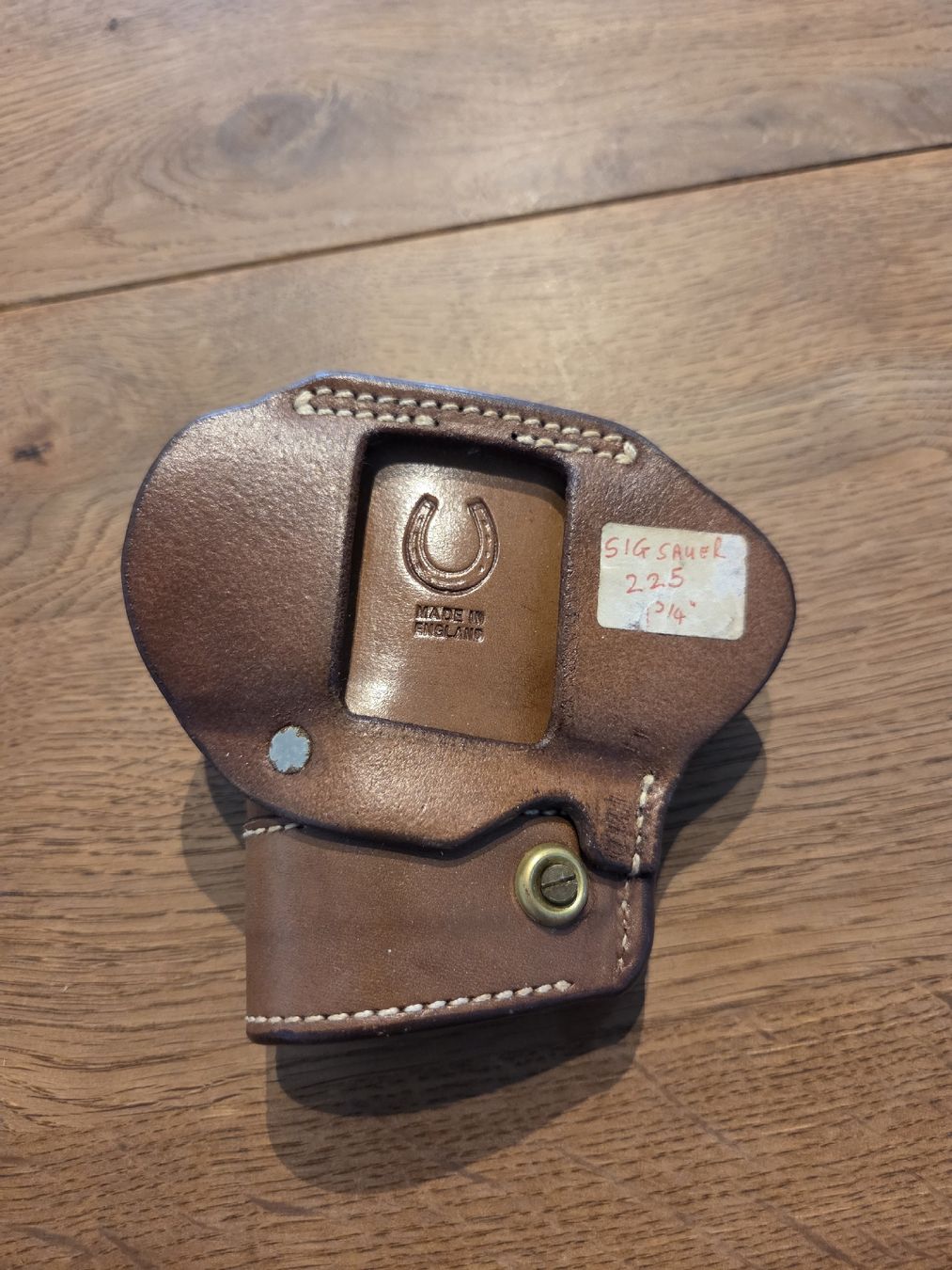 Sig Sauer Tir sportif: Holster Echtleder SIG225 – Neuf (Voir description) à Menzingen par anaconda69 1