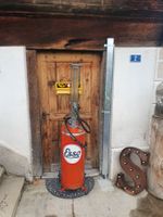 Glaszylinder zu Mofa Tanksäule  Tankstelle Oldtimer Garage