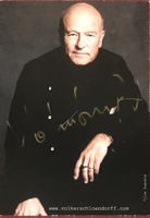 Volker Schlöndorff Autogramm signiert Foto 10x15cm