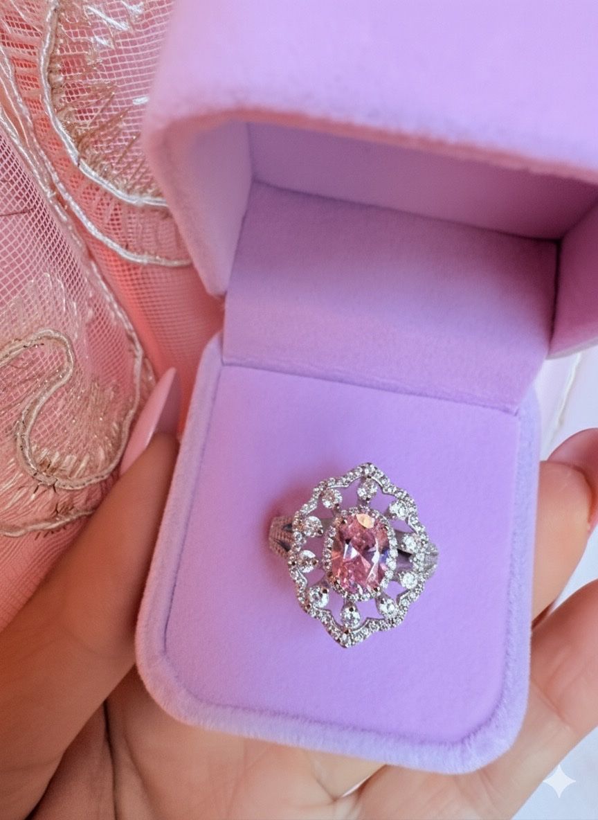 Anelli: Bague Magnificience en rose – Nuovo e nell'imballaggio originale da St-Maurice venduto da Sandrinette123 3
