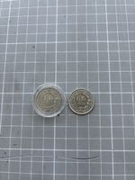 1Franken Silbermünzen Set 2 stk.
