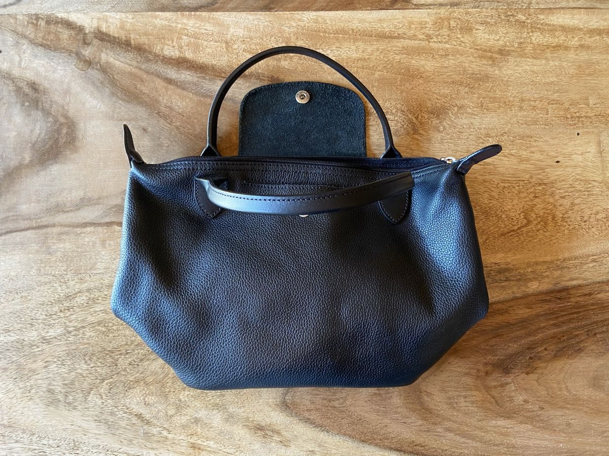 Longchamp Borse da donna: Longchamp Ledertasche Cuir, schwarz, zeitlos klassisch – Usato da Oberbuchsiten venduto da Muskatellerchen 1