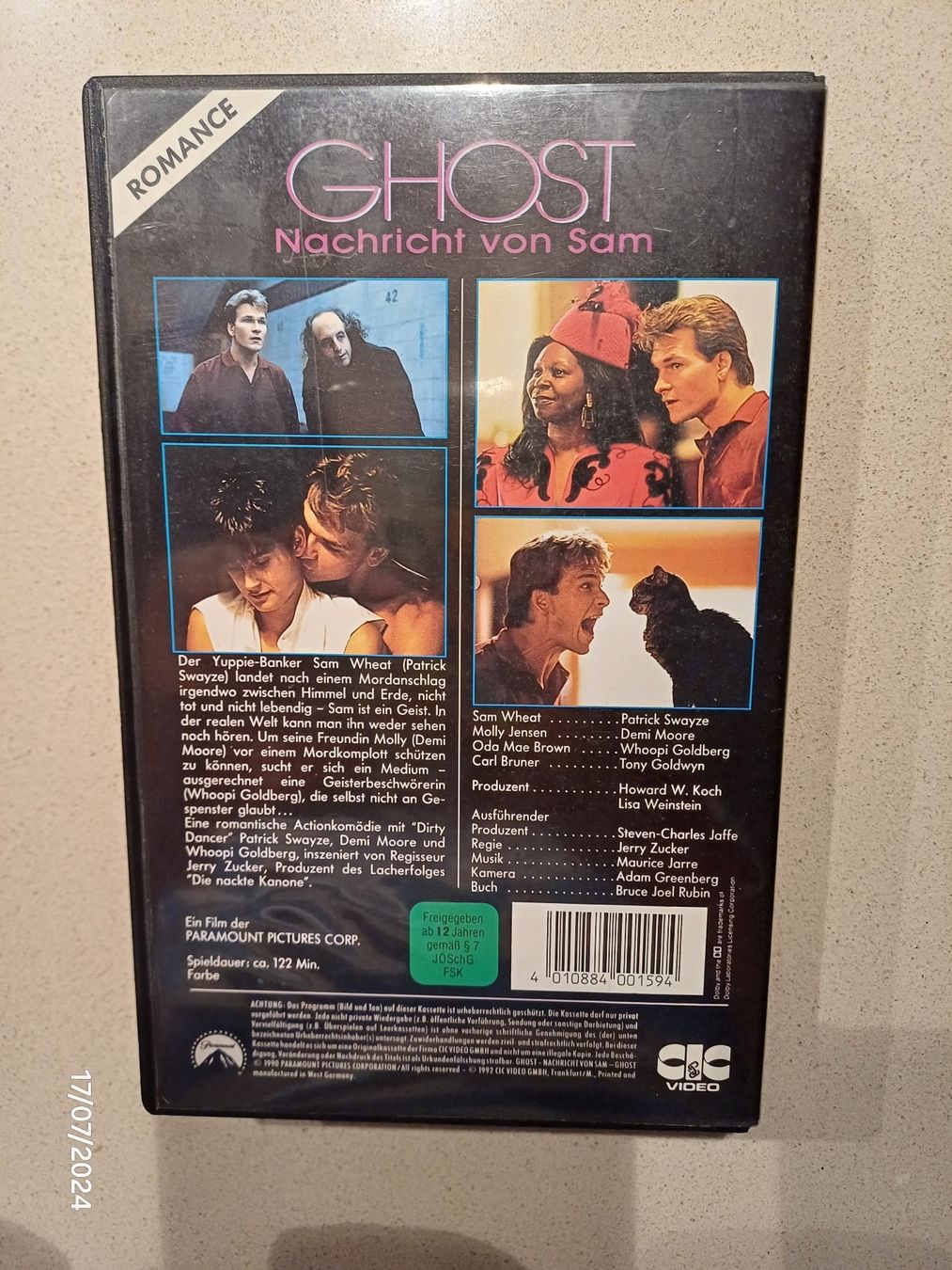 Toutes les VHS: VHS Video - Ghost – D'occasion à Würenlos par Abracadabra26 1
