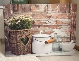 Leinwand Druck Landhausstil