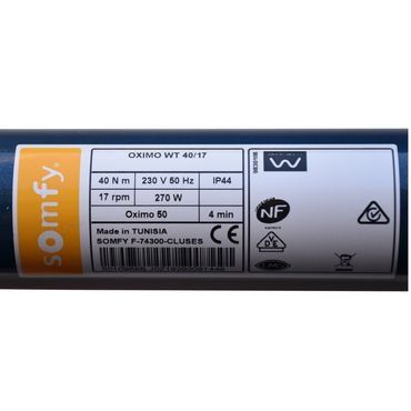 Somfy Tende da sole: Somfy Oximo 50 WT 40/17 motor – Usato da Zwillikon venduto da rikado 1