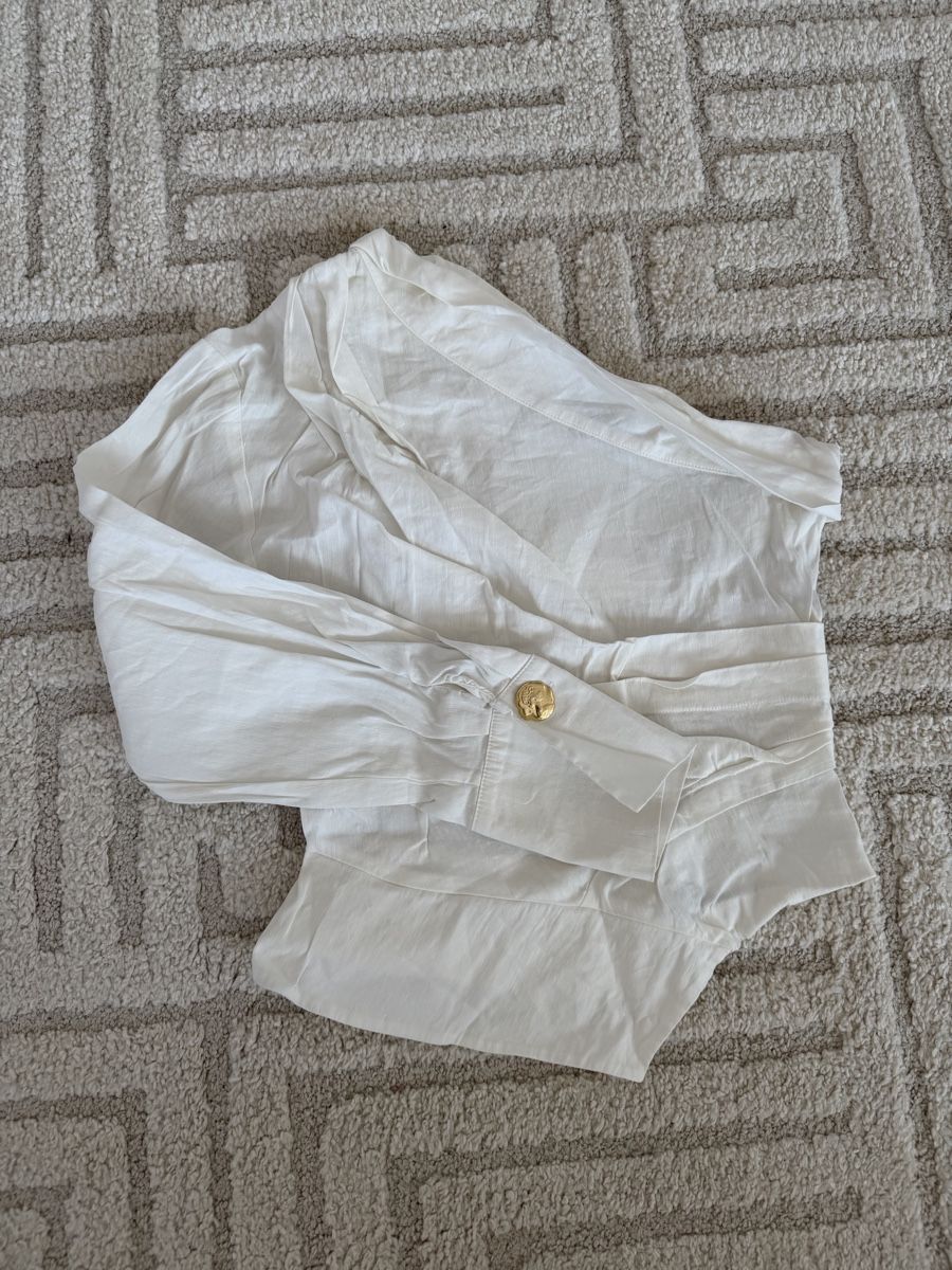 Zara Camicette: Zara White Blouse XS. – Usato da Erlenbach ZH venduto da Ma.Pi 1
