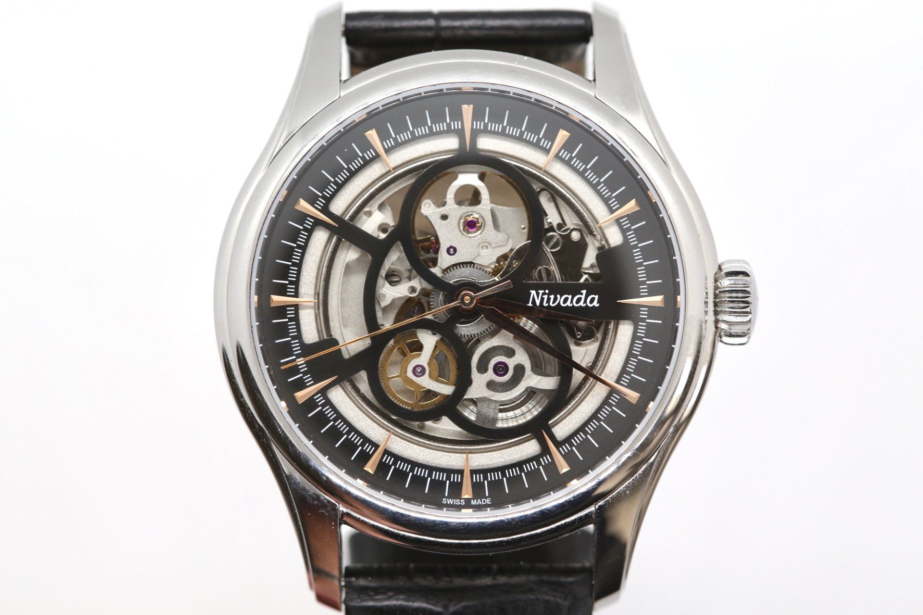 Nivada Orologi: Nivada Timestar Skeleton – Usato da Reinach BL venduto da Han-Numismatik