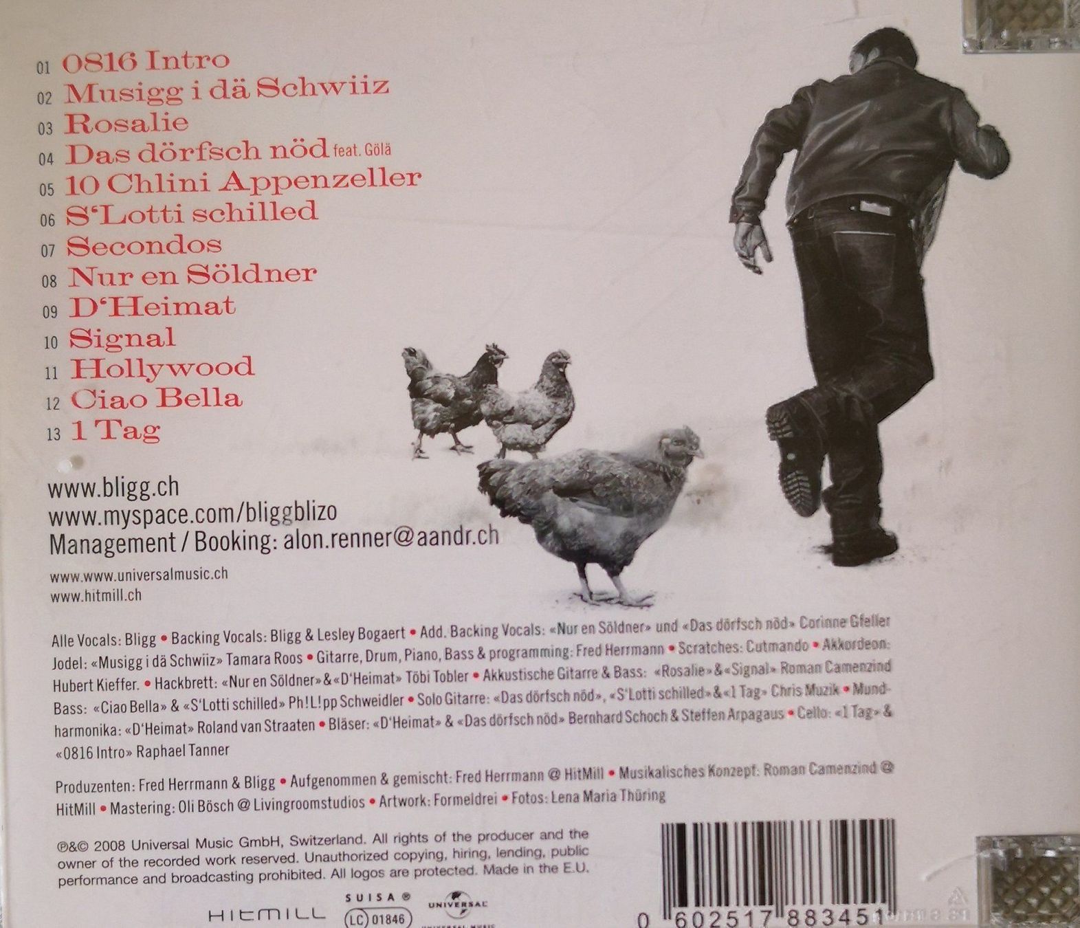 CD: BLIGG - 0816 -CD – Usato da Greifensee venduto da scharmant 1