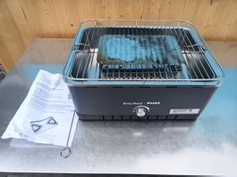 Betty Bossi Fust Holzkohlegrill mit Gebläse