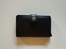 Secrid Miniwallet Kartenetui Leder schwarz gebraucht