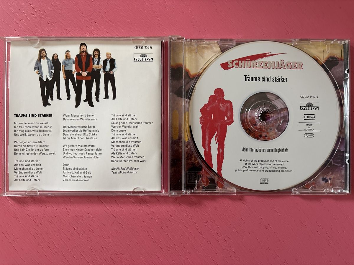 CD: Schürzenjäger - Träume Sind Stärker – Usato da Lützelflüh-Goldbach venduto da Deiv4 2
