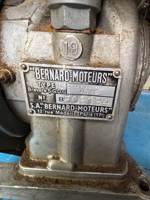 Motori: moteur bernard – Usato da chatonnaye venduto da lebizu 6