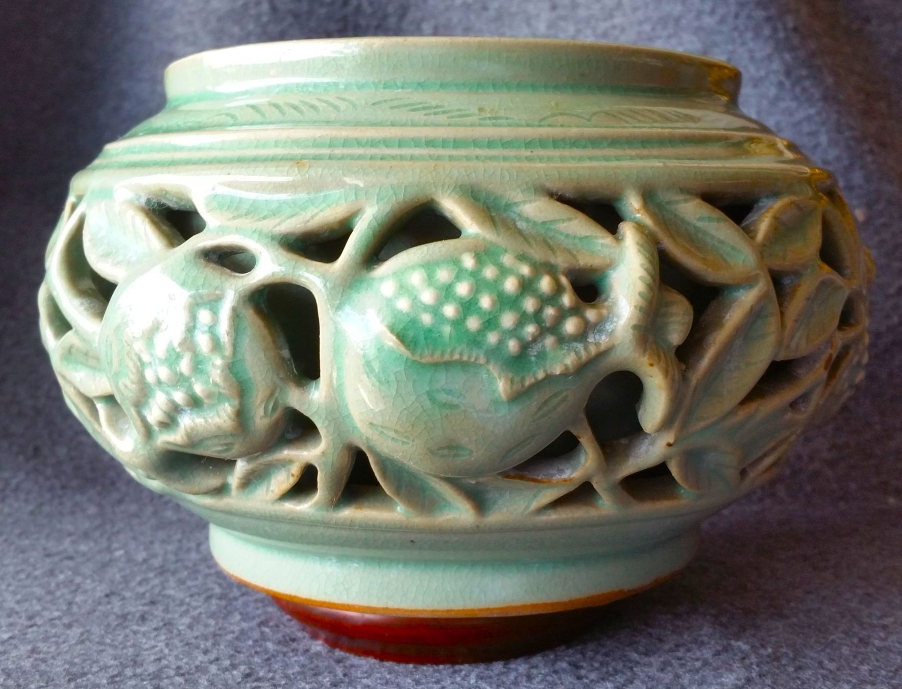 Vasi per fiori: Wunderschöner Celadon Übertopf, D 21, top Zustand – Usato da Zürich venduto da kostbares 3