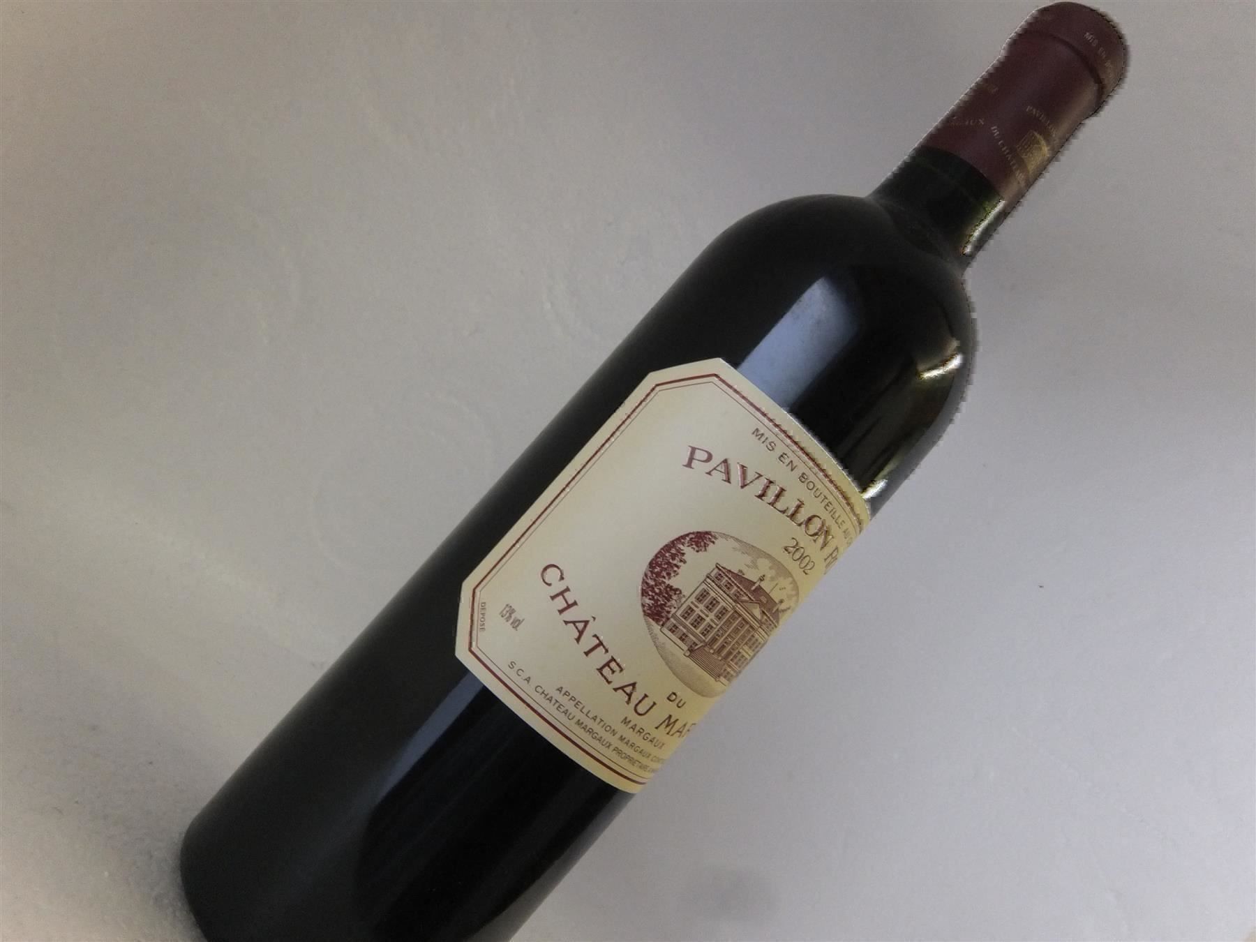 Vino: 1 Fl. Château  Pavillon Rouge 2002... – Nuovo e nell'imballaggio originale da Wöschnau venduto da Vinsale 5