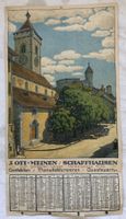 Orig. Kalender Plakat - Schaffhausen Munot - Ott-Meinen 1919
