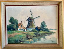 Windmühle bei Volendam