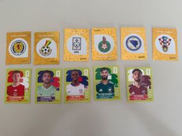11x Panini WM 2026 Stickers