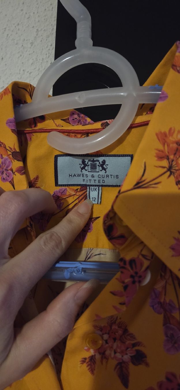 Camicette: Designer Hemdbluse Hawes & Curtis 38 – Usato da Horgen venduto da aiac0 2