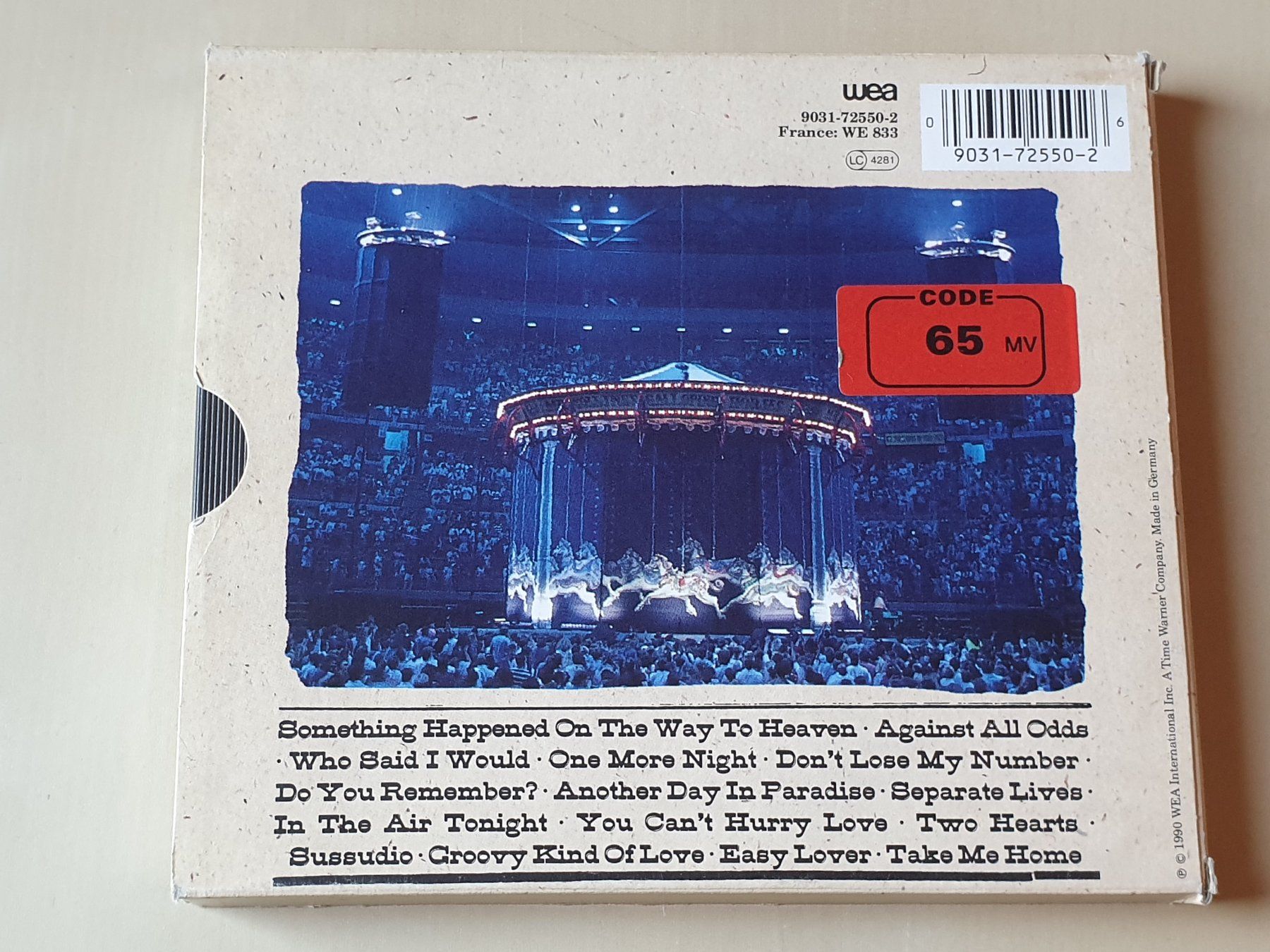 CD: Phil Collins Serious Hits Live – Usato da Stansstad venduto da collectorsshop 1