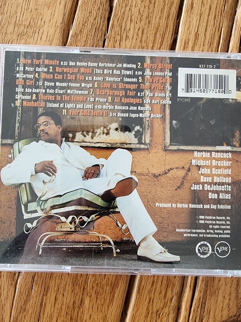 CD: HERBIE HANCOCK THE NEW STANDARD – Nuovo (secondo la descrizione) da Zofingen venduto da Tinpan 3