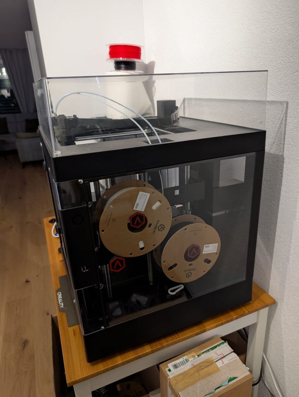 Stampanti 3D: Raise3D Pro3 + Kit Hyper Speed — Imprimante 3D pro – Usato da Develier venduto da centrac 3