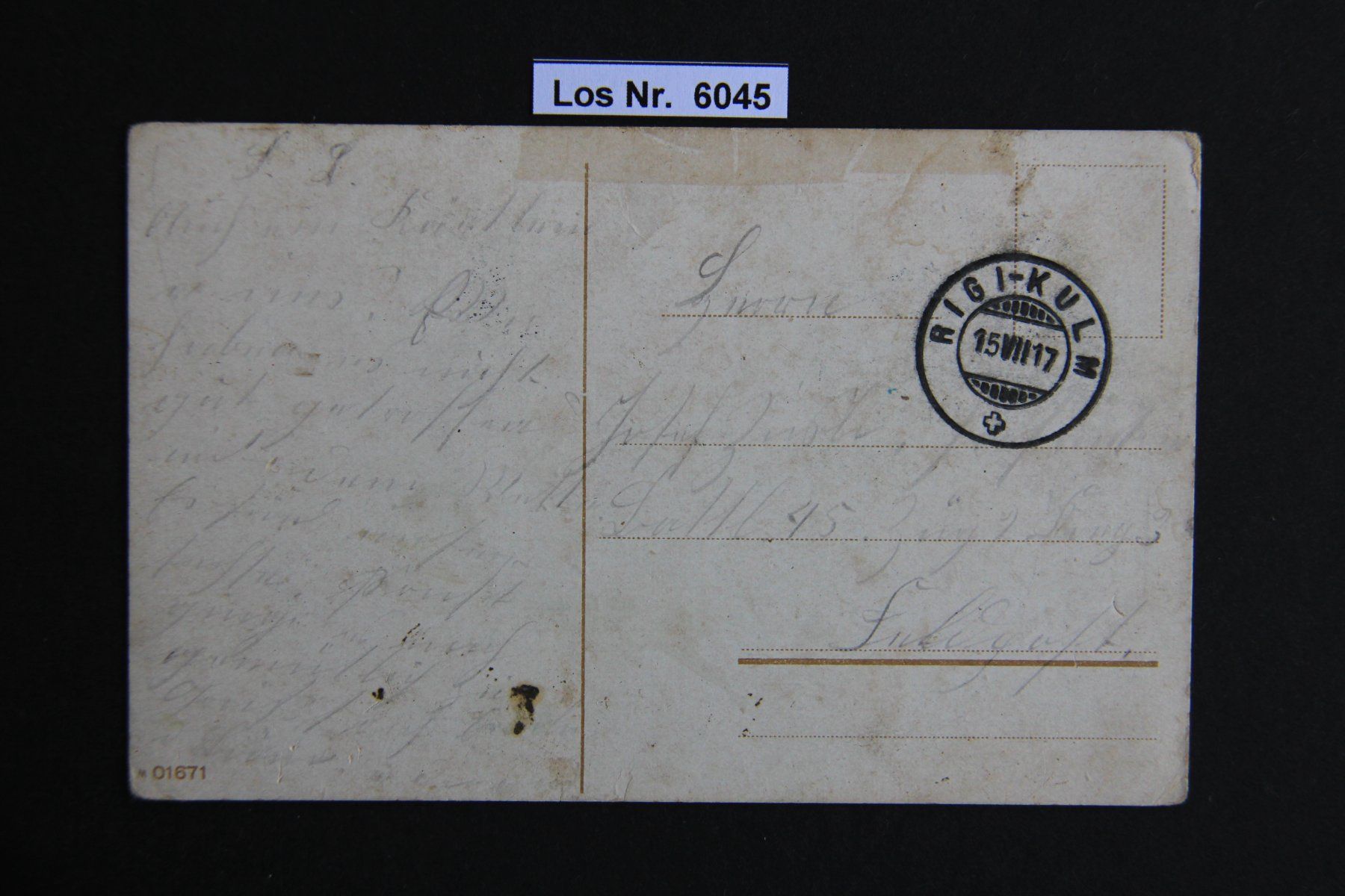 Cartoline postali: Ansichtskarte Rigi-Kulm um 1915                     Los 6045 – Usato da Volken venduto da jukon65 1