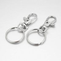 Schlüsselringe mit Karabiner 36x15x5mm / 5Stück
