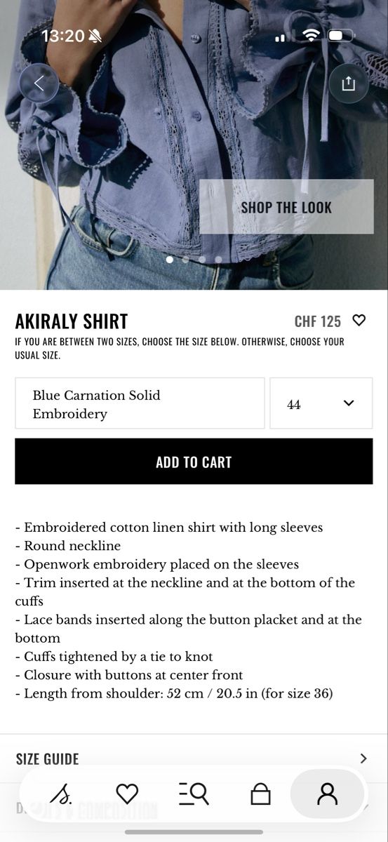 Sezane Chemisiers: Sézane Akiraly shirt – Neuf (Voir description) à Cornol par Aot_2582 7
