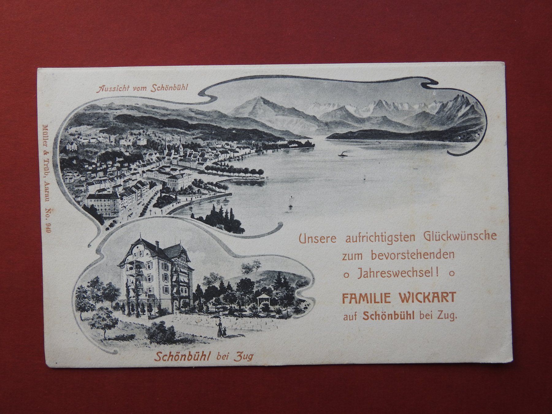 Cartoline postali: Schönbühl bei Zug ! – Usato da Rain venduto da 999-800-K