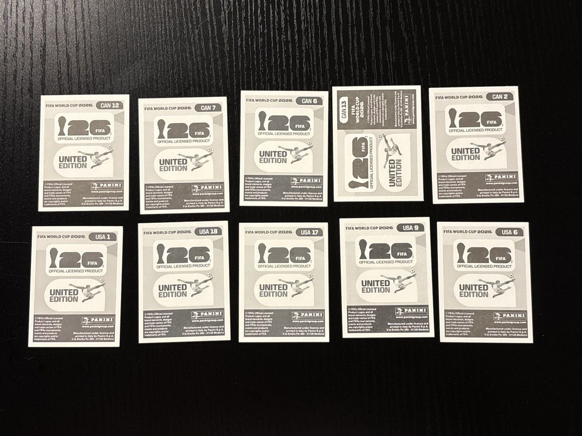 Sticker: Panini USA / Canada – Nuovo (secondo la descrizione) da Luzern venduto da jas_bd2h 1