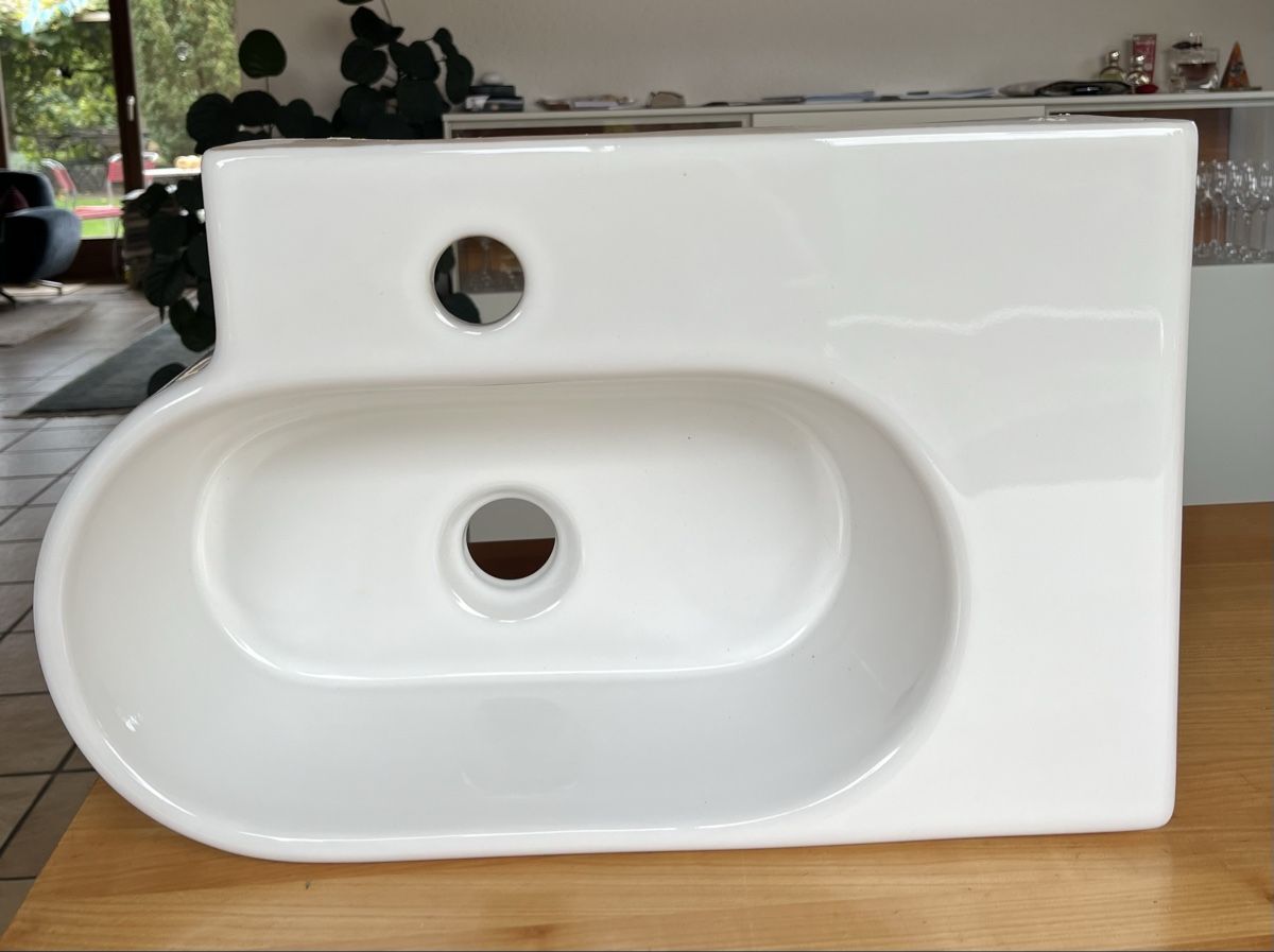 Spülbecken & Waschbecken: Wandlavabo neu – Neu (gemäss Beschreibung) aus Bätterkinden von Fayo