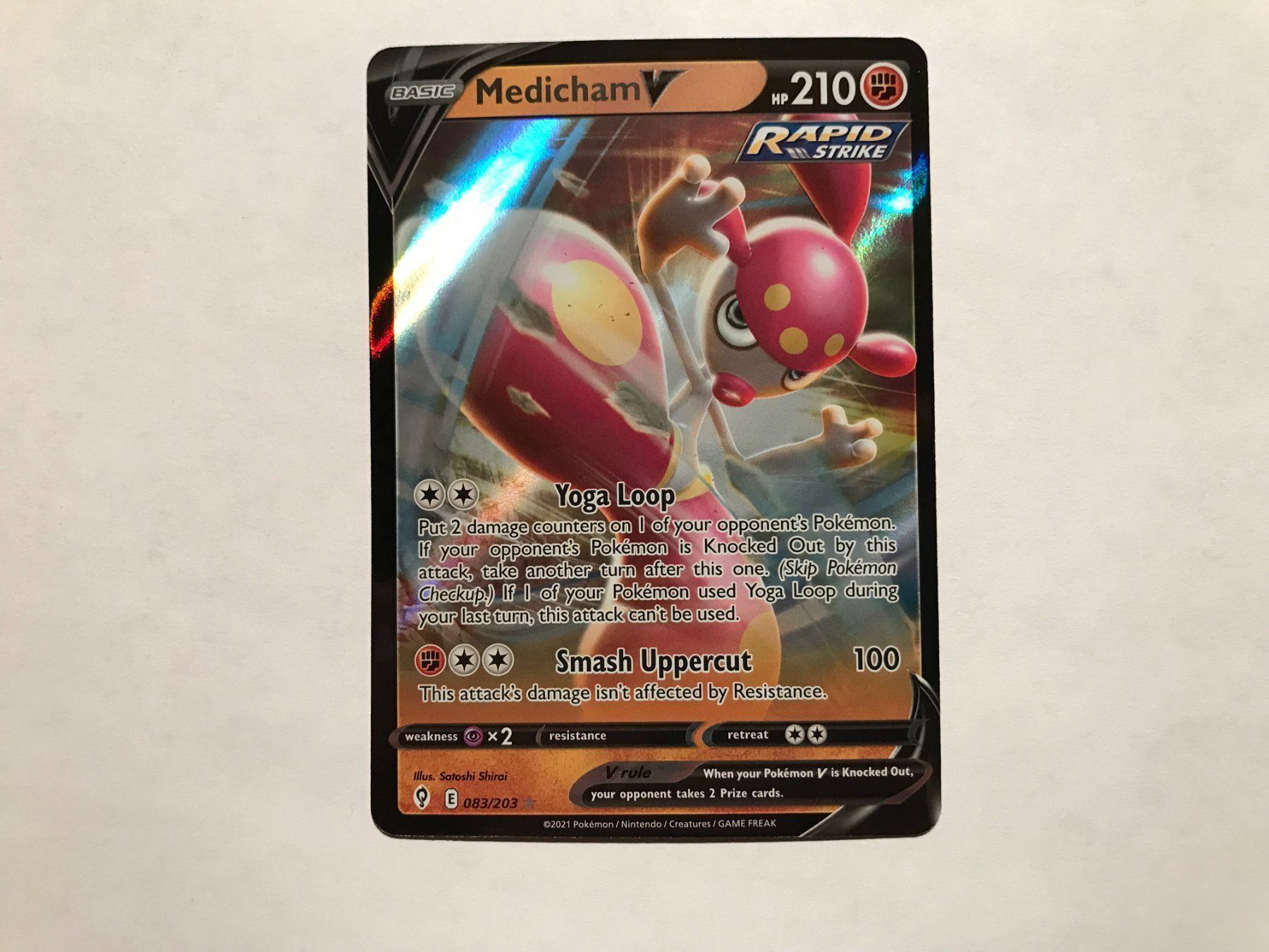 Pokémon Sammelbilder & Trading cards: Medicham V – Neu (gemäss Beschreibung) aus Hagendorn von Pokecollectorch 1