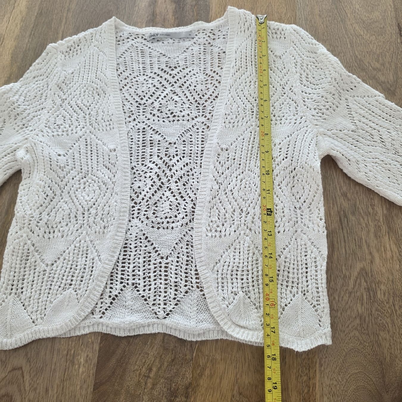 Only Bolero: Damen  Bolero Only weiss Grösse M  – Usato da Rheinsulz venduto da Gilea 8