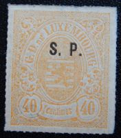 Luxemburg Kat. 21 I * 1881 sign. Kat. 100 Euro