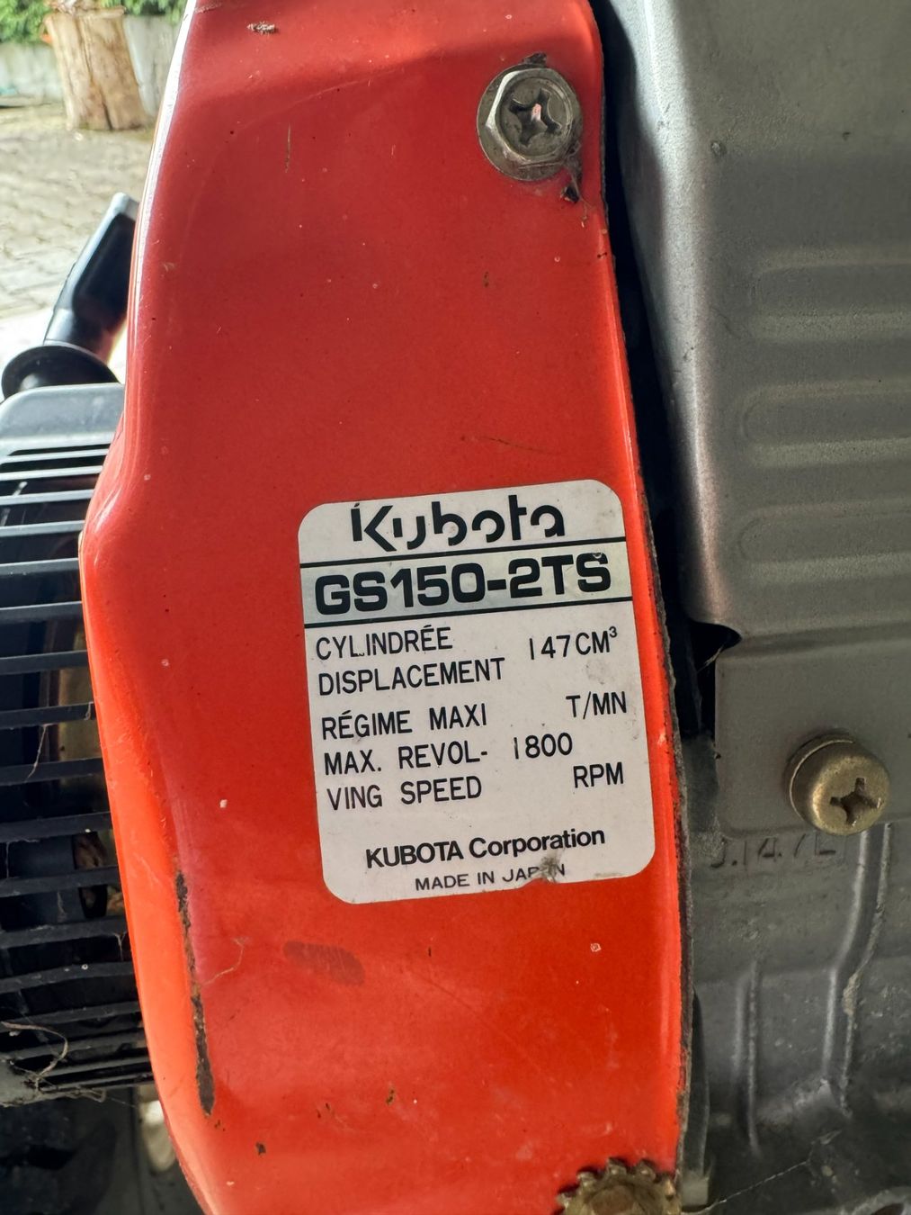 Kubota Alle Maschinen: Motorhacke Kubota TF40 – Gebraucht aus Schneisingen von Sonoris 2