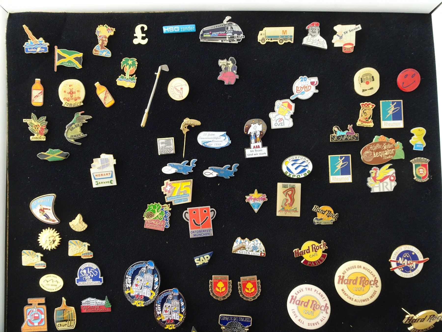 Placchette & Badge: Pin Sammlung, ca. 30 jährig, ab ca. 1993 – Usato da Birr venduto da habicht414 1