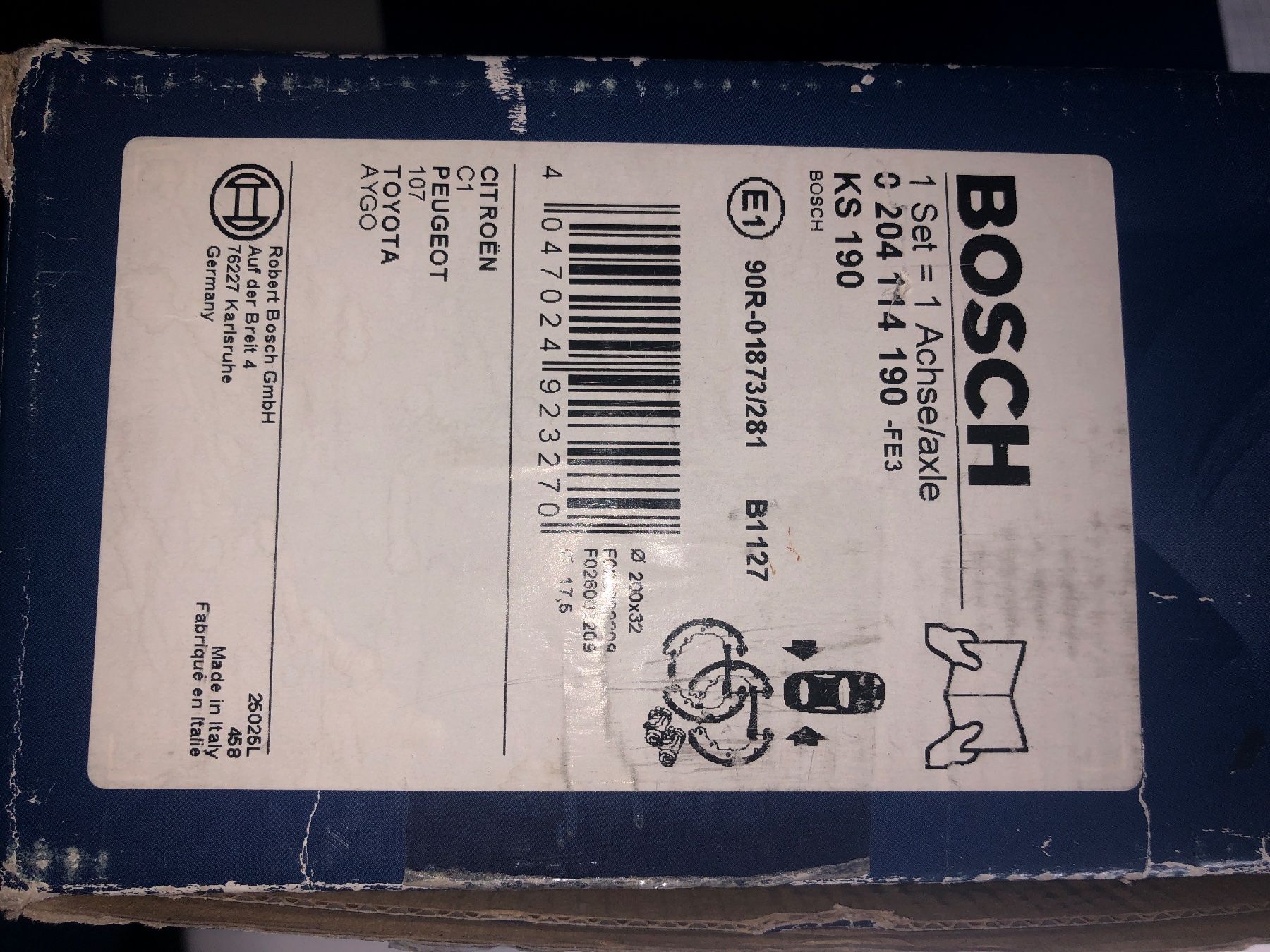 Bosch Tutti pezzi di ricambio auto: Trommelbremsatz – Nuovo e nell'imballaggio originale da Tuggen venduto da Zoee2006 4