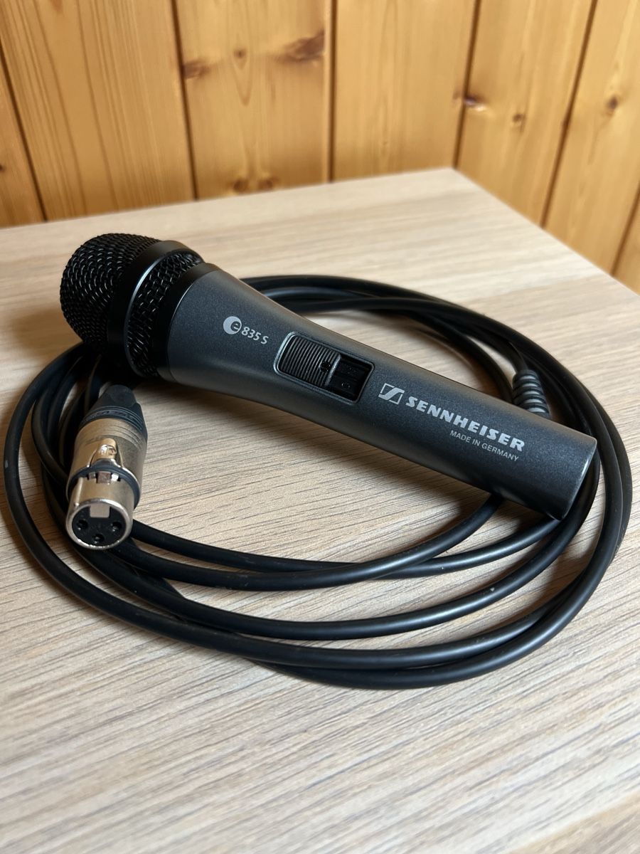 Sennheiser Mikrofone: Sennheiser e835 S Mikrofon inkl. Mikrofonständer Popsc – Gebraucht aus Diemtigen von mat_k2gp