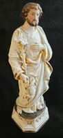 grosse antike Porzellanfigur Heilliger Josef wohl Frankreich