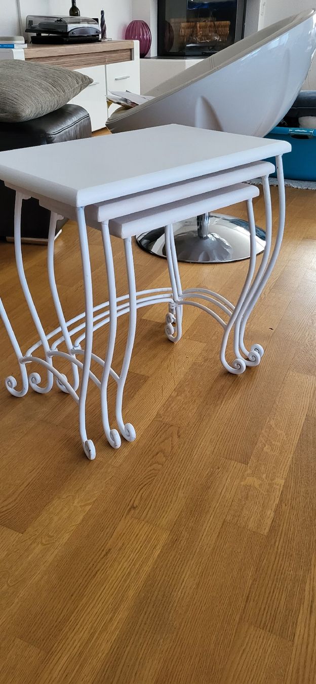 Tavoli: Shaby chic Deko Möbeli mit Metallfüssen – Usato da Biglen venduto da Angel800 2
