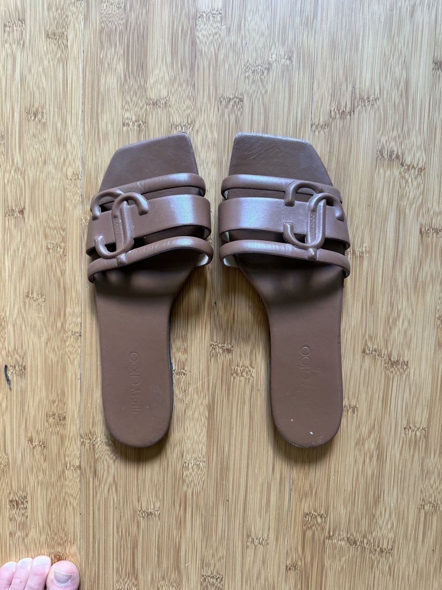 Jimmy Choo Chaussures femmes: Sandale Jimmy Choo, taille 39 – D'occasion à Plan-les-Ouates par cha_2f5n 1