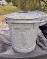Original OCHSNER Abfall Zinkeimer / Zinkwanne 15 L. Vintage