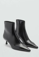 Ausverkaufte MANGO Kitten Heel Booties, Gr. 39