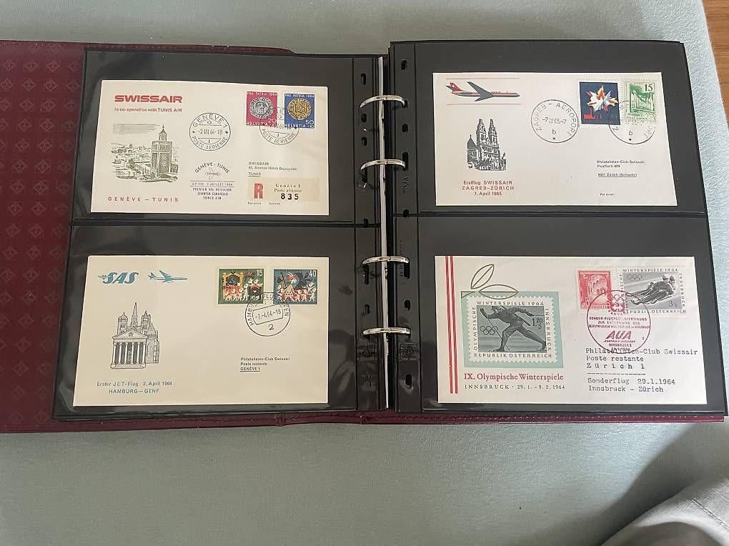 Tutti i francobolli: Luftpost Sammlung – Usato da Zürich venduto da boerge85 1