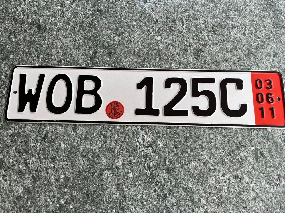 Nummernschild Bs 1